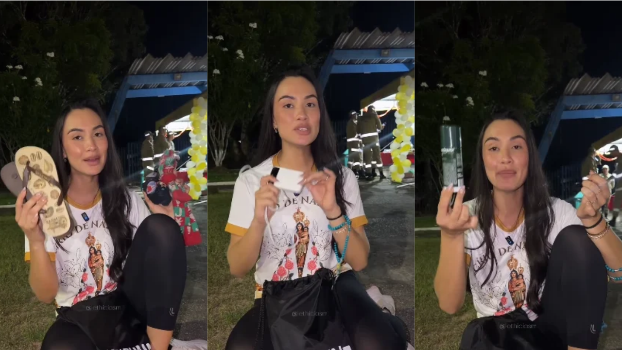 Romeira há 12 anos compartilha o que leva na mochila durante a caminhada